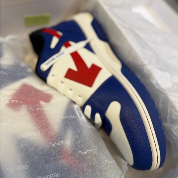 Off-White - Out of office sneakers with Basketball Leather - exclusive - Picture 4 of 12